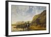 River Landscape with Riders, 1655-Aelbert Cuyp-Framed Giclee Print