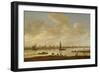 River Landscape with View of Vianen-Jan Van Goyen-Framed Art Print