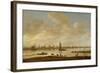 River Landscape with View of Vianen-Jan Van Goyen-Framed Art Print