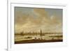 River Landscape with View of Vianen-Jan Van Goyen-Framed Premium Giclee Print