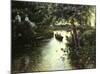 River Landscape-Manuel Garcia Y Rodriguez-Mounted Art Print