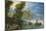 River Landscape-Pieter Bruegel the Elder-Mounted Premium Giclee Print