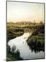 River Landscape-Pavel Alexandrovich Briullov-Mounted Giclee Print