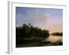 River Landscape-Otto Wagner-Framed Giclee Print