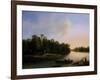 River Landscape-Otto Wagner-Framed Giclee Print