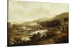 River Landscape-Thomas Doughty-Stretched Canvas