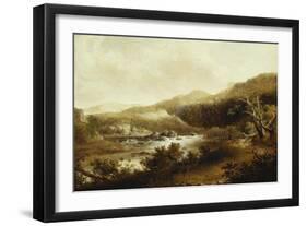 River Landscape-Thomas Doughty-Framed Giclee Print