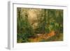 River Landscape-John Atkinson Grimshaw-Framed Giclee Print