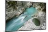 River Lepenjica, with a Pothole in Rock, Triglav National Park, Slovenia, June 2009-Zupanc-Mounted Photographic Print