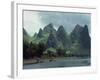 River Li Between Gweilin and Yangshuo in Guangxi Province, China-Woolfitt Adam-Framed Photographic Print