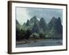 River Li Between Gweilin and Yangshuo in Guangxi Province, China-Woolfitt Adam-Framed Photographic Print