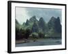 River Li Between Gweilin and Yangshuo in Guangxi Province, China-Woolfitt Adam-Framed Photographic Print