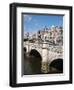 River Liffey and O'Connell Bridge, Dublin, Republic of Ireland, Europe-Hans Peter Merten-Framed Photographic Print