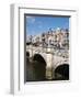 River Liffey and O'Connell Bridge, Dublin, Republic of Ireland, Europe-Hans Peter Merten-Framed Photographic Print