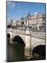 River Liffey and O'Connell Bridge, Dublin, Republic of Ireland, Europe-Hans Peter Merten-Mounted Photographic Print