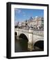 River Liffey and O'Connell Bridge, Dublin, Republic of Ireland, Europe-Hans Peter Merten-Framed Photographic Print