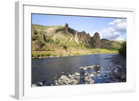 River Limay, Valle Encantado (Magical Valley), Bariloche District, Argentina-Peter Groenendijk-Framed Photographic Print