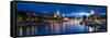 River Limmat, Zurich, Switzerland-Jon Arnold-Framed Stretched Canvas