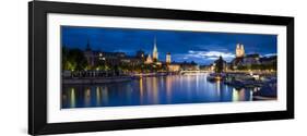 River Limmat, Zurich, Switzerland-Jon Arnold-Framed Photographic Print