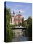 River Ljubljanica, Ljubljana, Slovenia, Europe-Lawrence Graham-Stretched Canvas