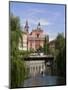 River Ljubljanica, Ljubljana, Slovenia, Europe-Lawrence Graham-Mounted Photographic Print