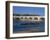 River Loire and Wilson Bridge, Tours, Centre, France, Europe-Thouvenin Guy-Framed Photographic Print