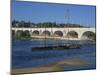 River Loire and Wilson Bridge, Tours, Centre, France, Europe-Thouvenin Guy-Mounted Photographic Print