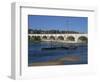 River Loire and Wilson Bridge, Tours, Centre, France, Europe-Thouvenin Guy-Framed Photographic Print