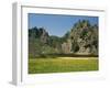 River Loire in Spring, Near Arlempdes, Haute Loire in the Auvergne, France-Michael Busselle-Framed Photographic Print