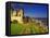 River Loire, Saumur Chateau and Pont Cessart, Saumur, Maine-Et-Loire, Loire Valley, France-David Hughes-Framed Stretched Canvas