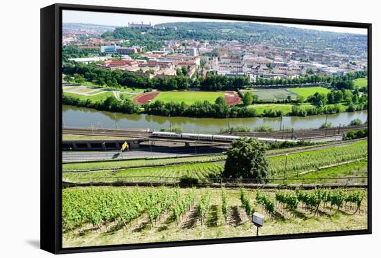 River Main, Wurzburg, Bavaria, Germany, Europe-Robert Harding-Framed Stretched Canvas