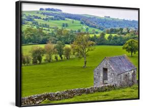 River Manifold Valley Near Ilam, Peak District National Park, Derbyshire, England-Alan Copson-Framed Photographic Print