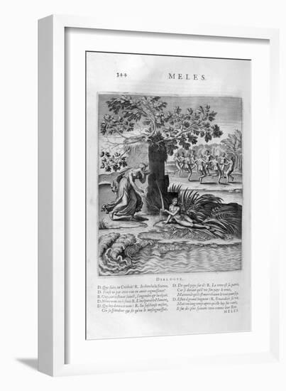 River Meles, 1615-Bernard Picart-Framed Giclee Print