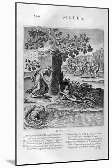River Meles, 1615-Bernard Picart-Mounted Giclee Print