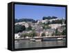 River Meuse and Citadel, Namur, Belgium-Danielle Gali-Framed Stretched Canvas