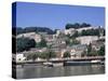 River Meuse and Citadel, Namur, Belgium-Danielle Gali-Stretched Canvas