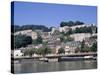 River Meuse and Citadel, Namur, Belgium-Danielle Gali-Stretched Canvas