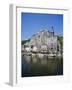 River Meuse in the Old Town of Dinant, Ardennes, Belgium-Hans Peter Merten-Framed Photographic Print