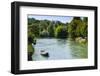 River Mincio, Valeggio Sul Mincio, Verona Province, Veneto, Italy, Europe-Nico-Framed Photographic Print