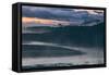 River Mist at Sunrise, Yellowstone National Park Wyoming-Vincent James-Framed Stretched Canvas