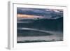 River Mist at Sunrise, Yellowstone National Park Wyoming-Vincent James-Framed Photographic Print
