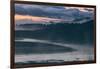 River Mist at Sunrise, Yellowstone National Park Wyoming-Vincent James-Framed Photographic Print