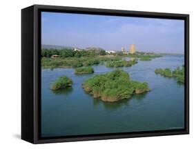 River Niger, Bamako, Mali, Africa-Bruno Morandi-Framed Stretched Canvas