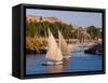 River Nile, Aswan, Upper Egypt, Egypt, North Africa, Africa-Alan Copson-Framed Stretched Canvas