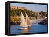 River Nile, Aswan, Upper Egypt, Egypt, North Africa, Africa-Alan Copson-Framed Stretched Canvas