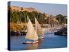 River Nile, Aswan, Upper Egypt, Egypt, North Africa, Africa-Alan Copson-Stretched Canvas