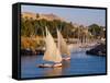 River Nile, Aswan, Upper Egypt, Egypt, North Africa, Africa-Alan Copson-Framed Stretched Canvas