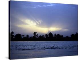 River Nile at Sunset, Egypt-null-Stretched Canvas