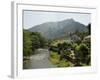 River Nive, Saint Etienne De Baigorry (St.-Etienne-De-Baigorry), Basque Country, Aquitaine, France-Robert Harding-Framed Photographic Print