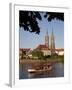 River Odra (River Oder) and Cathedral, Old Town, Wroclaw, Silesia, Poland, Europe-Frank Fell-Framed Photographic Print